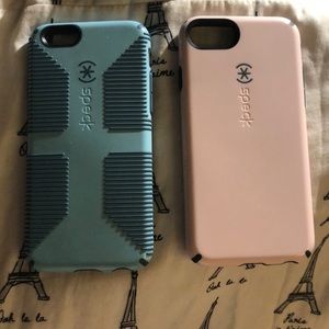 Bundle Blue and Pink Iphone 6 Speck cases